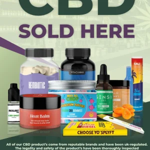 FREE CBD Sales & Promotional A3 Poster - For Your Business!