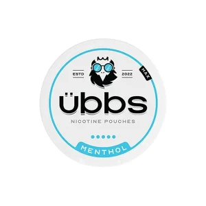 14mg Übbs Menthol Max Strength Nicotine Pouches - 20 Pouches